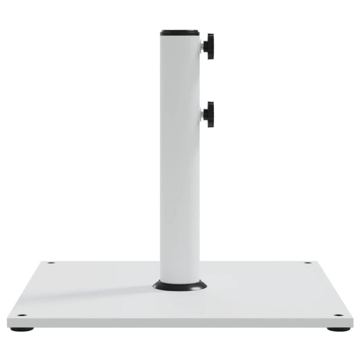 VIDAXL Base de parasol pour mats Ø32/38/48 mm 17 kg carre