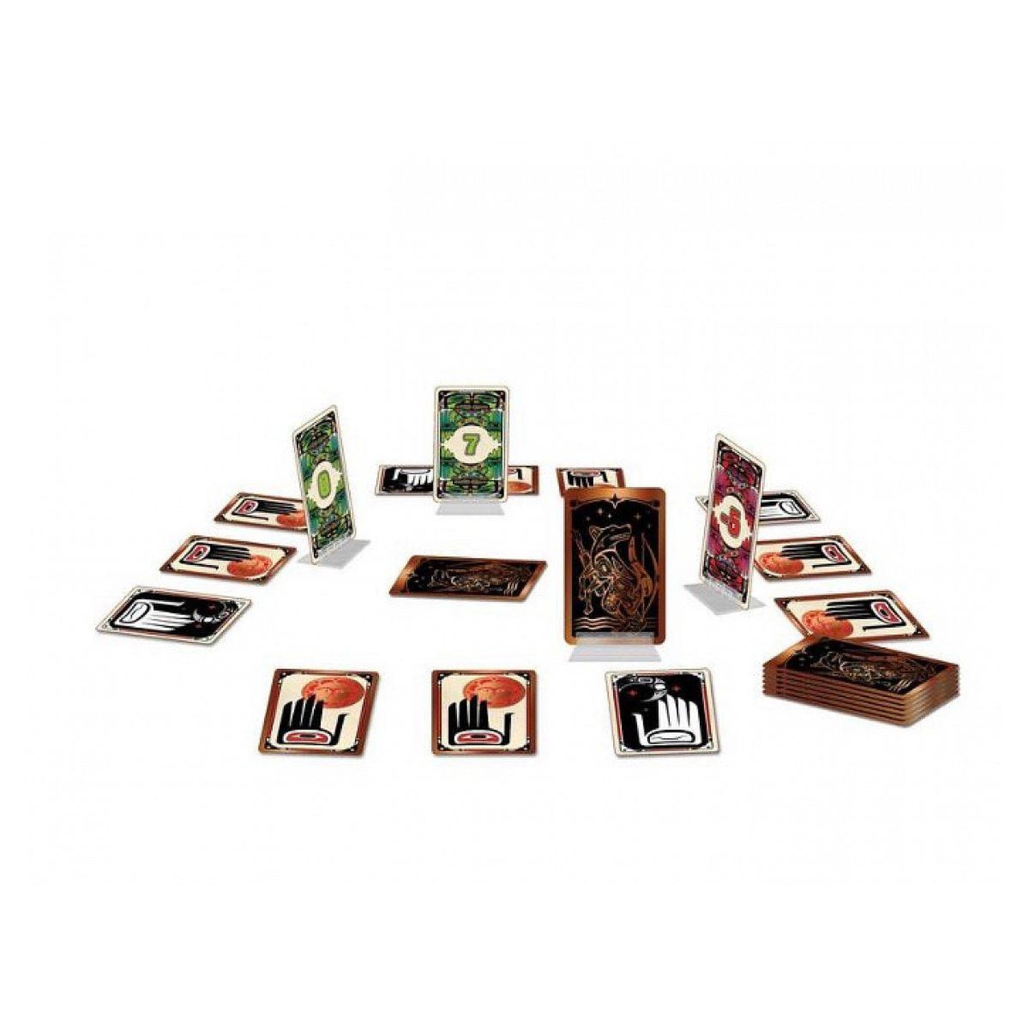 Voir la diapositive 3 : Gigamic Coyote - jeu de bluff - jeu de cartes