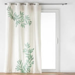 Paris Prix Rideau à Œillets Imprimé  Nymphea  140x260cm Vert