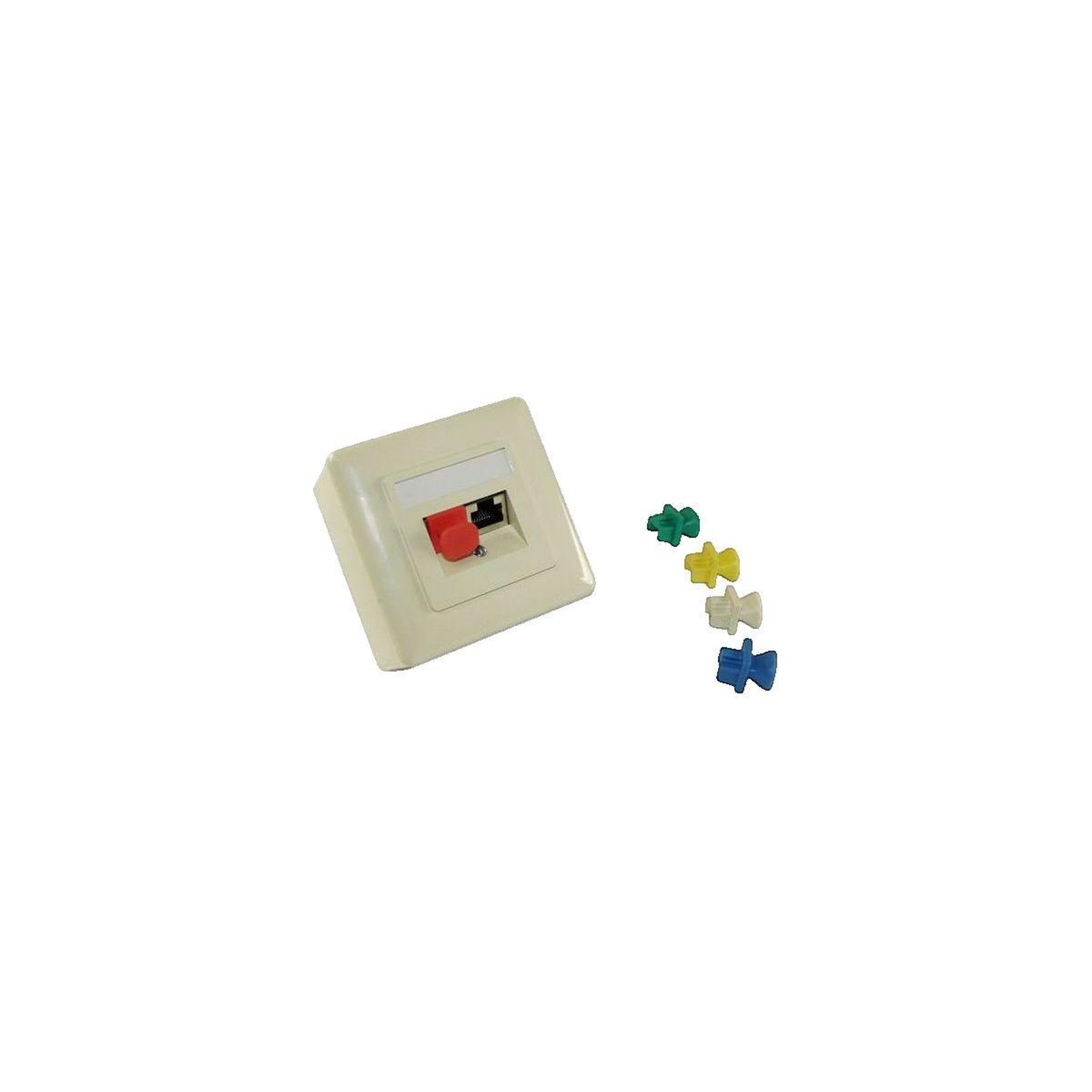 Voir la diapositive 2 : PROTECTA Protecteurs RJ45 Inline Lot de 100 Rouge