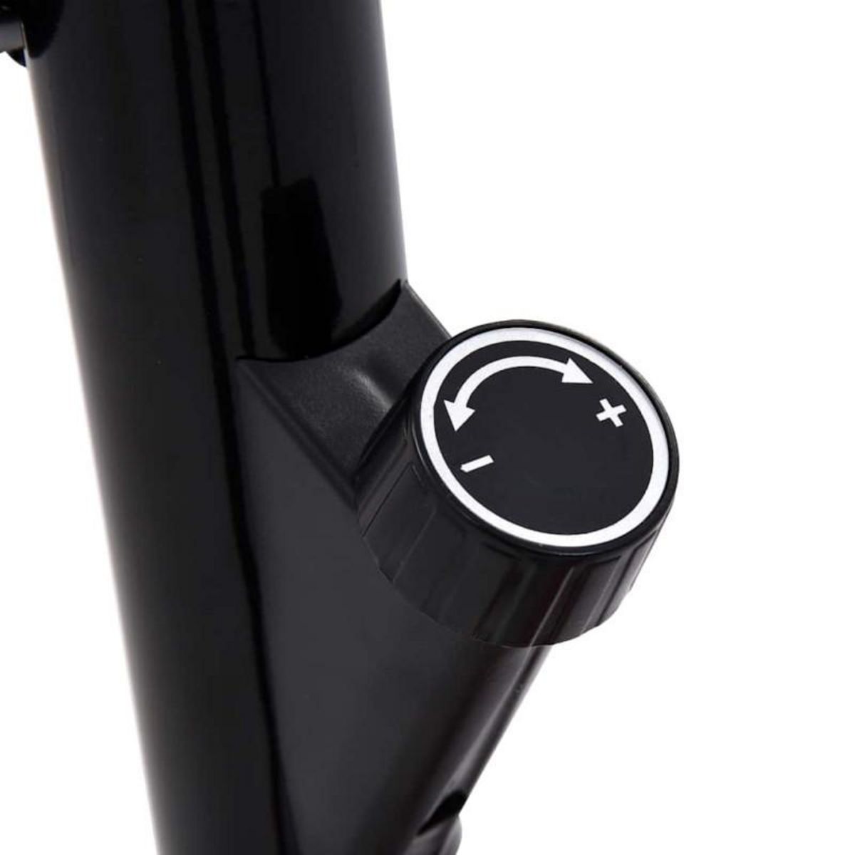 VIDAXL Vélo d appartement avec résistance à courroie Rouge