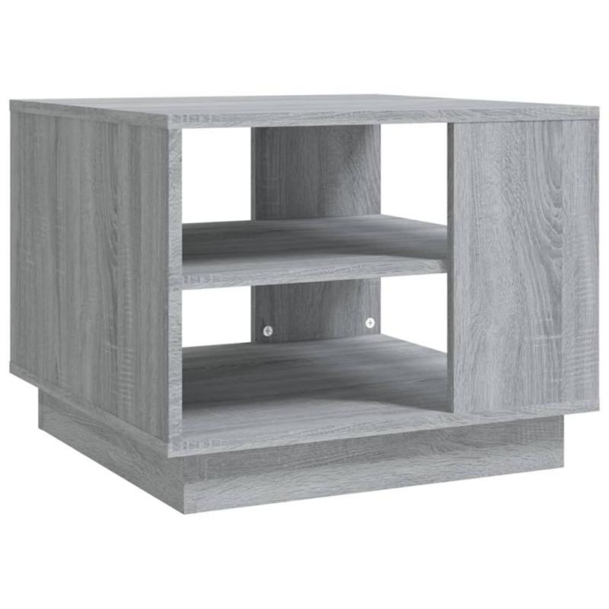 VIDAXL Table basse sonoma gris 55x55x43 cm bois d ingénierie
