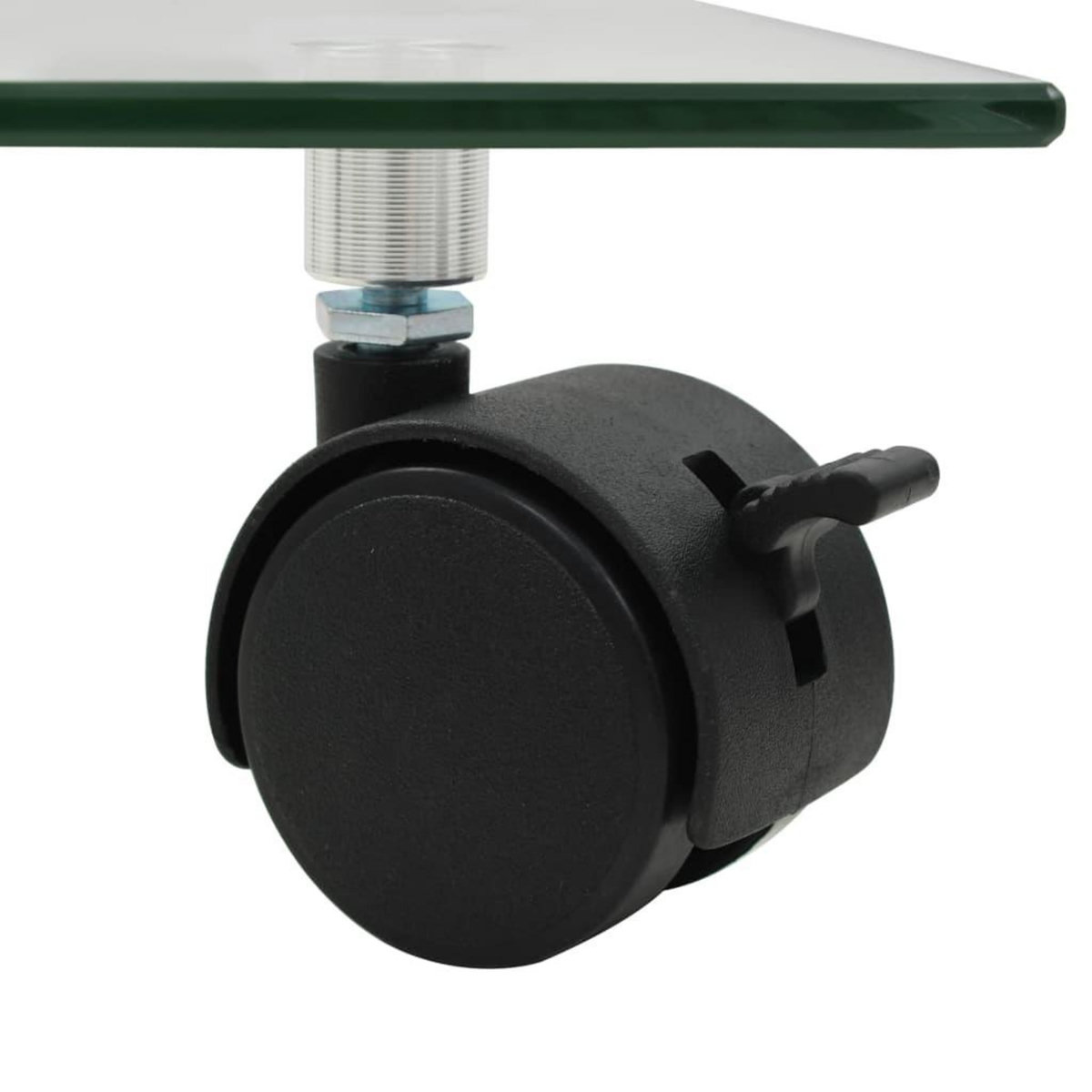 VIDAXL Support carre pour plantes 2 pcs Verre trempe 35 x 35 cm