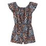 Voir la diapositive 2 : NAME IT Combishort Marine/Orange Fille Name it Vinaya