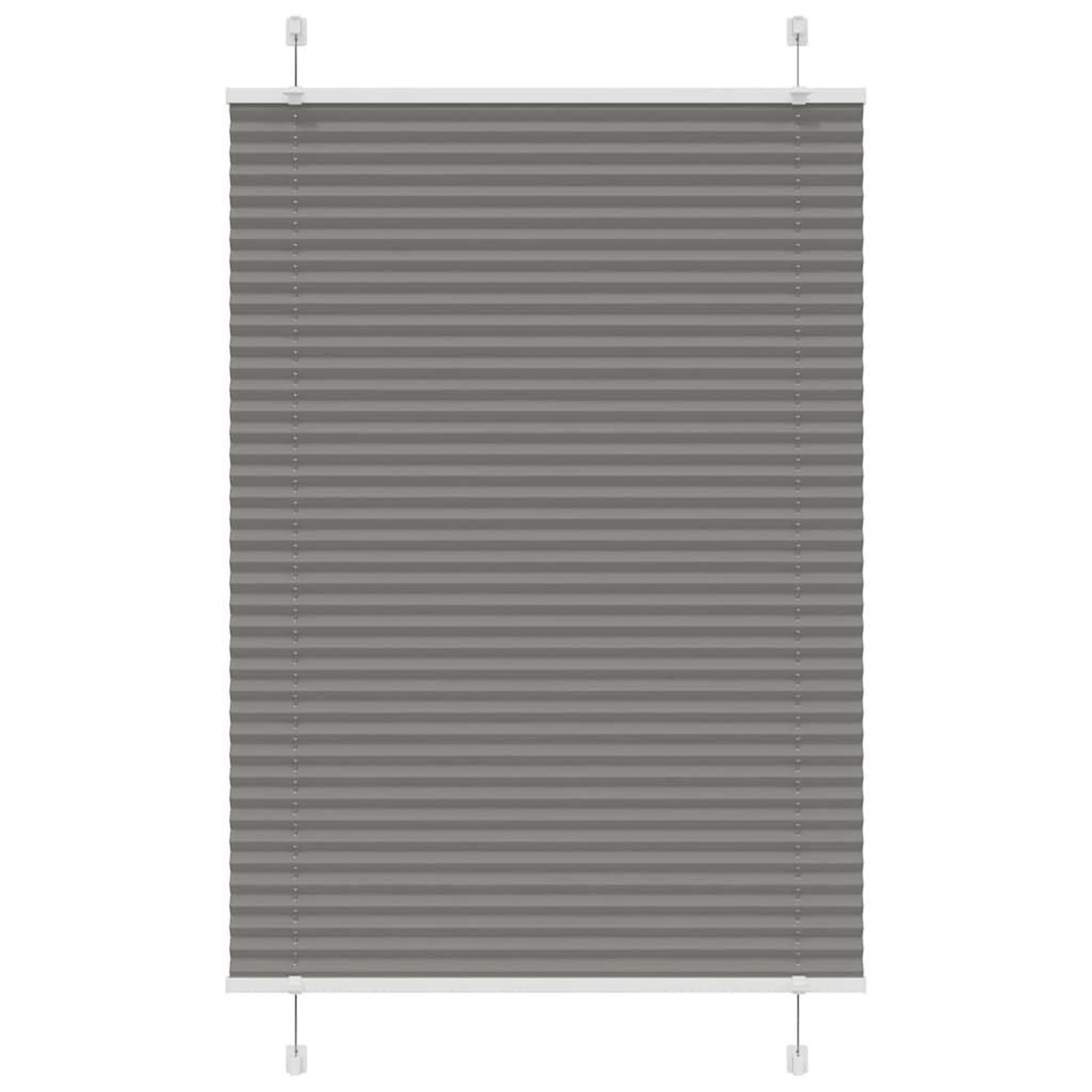VIDAXL Store plisse anthracite 95x150 cm largeur du tissu 94,4 cm