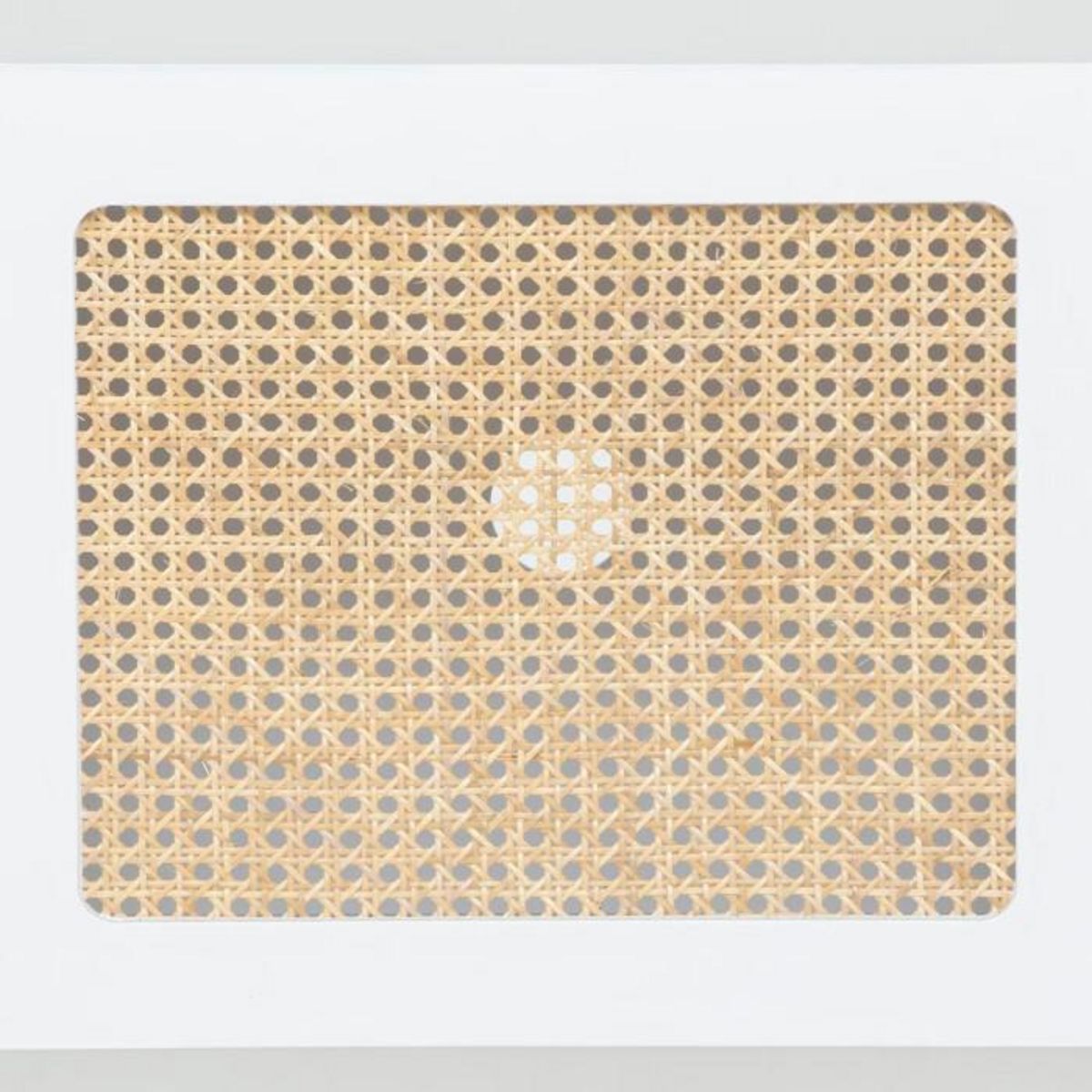 ATMOSPHERA Meuble TV 3 Portes  Cabras  140cm Blanc