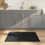 Voir la diapositive 1 : VIDAXL Tapis rectangulaire noir 80x100 cm bambou