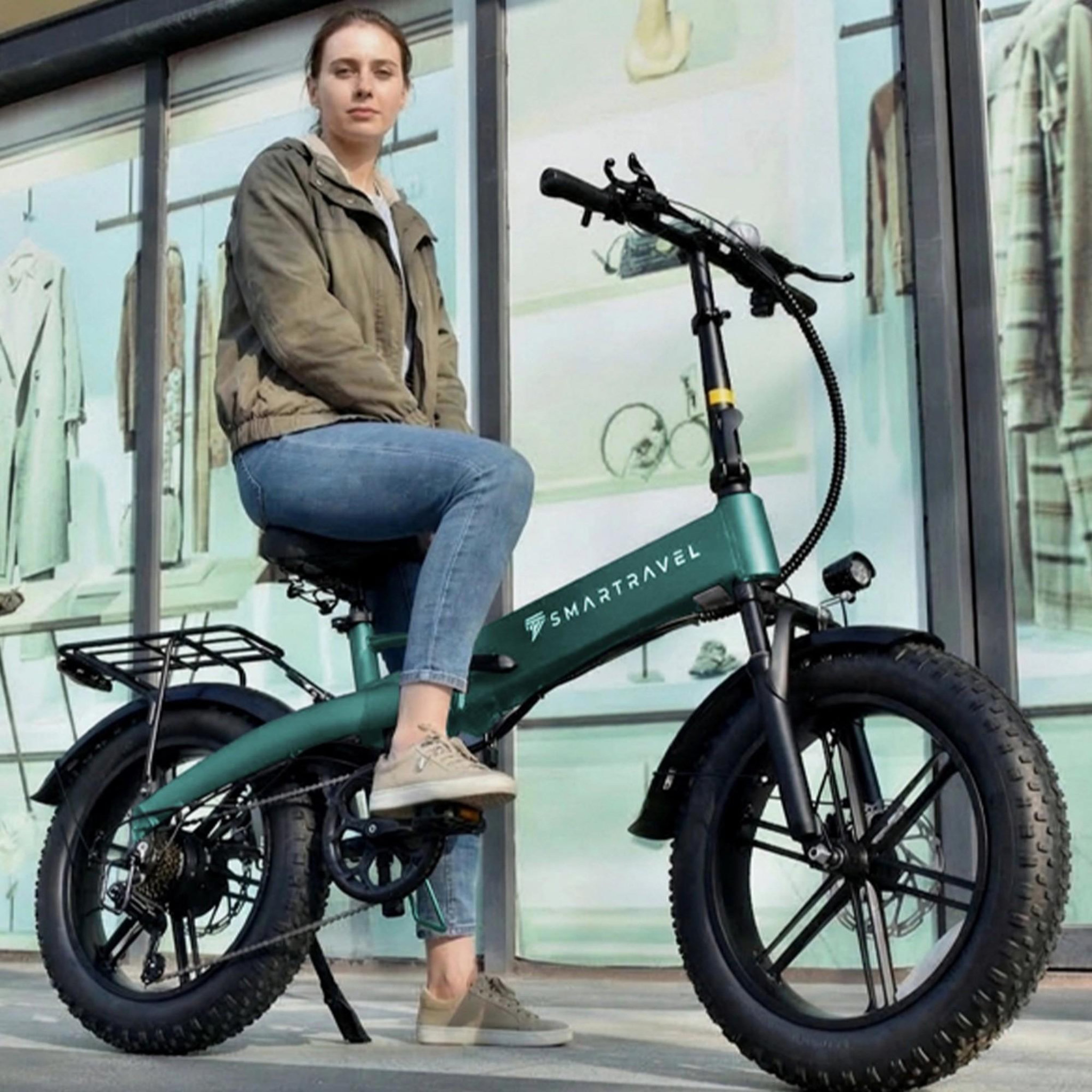 Voir la diapositive 4 : SMT Vélo électrique pliable fat tire smt m6