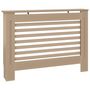 Voir la diapositive 2 : VIDAXL Cache-radiateur 112x19x81,5 cm MDF