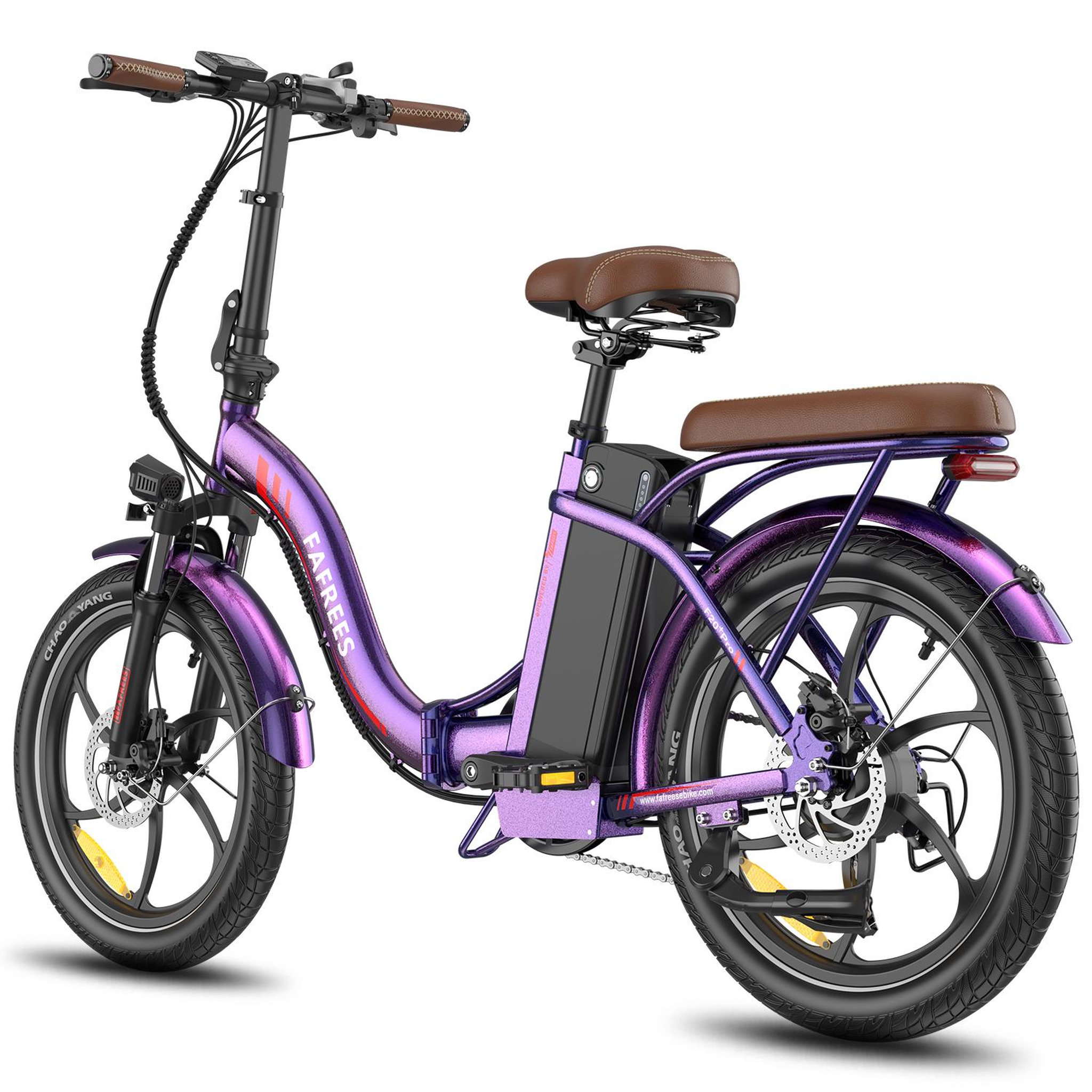 Voir la diapositive 5 : FAFREES Vélo électrique pliable de ville fafrees f20+ pro