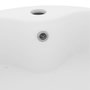 Voir la diapositive 5 : VIDAXL Lavabo de luxe avec trop-plein Blanc mat 36x13 cm Ceramique