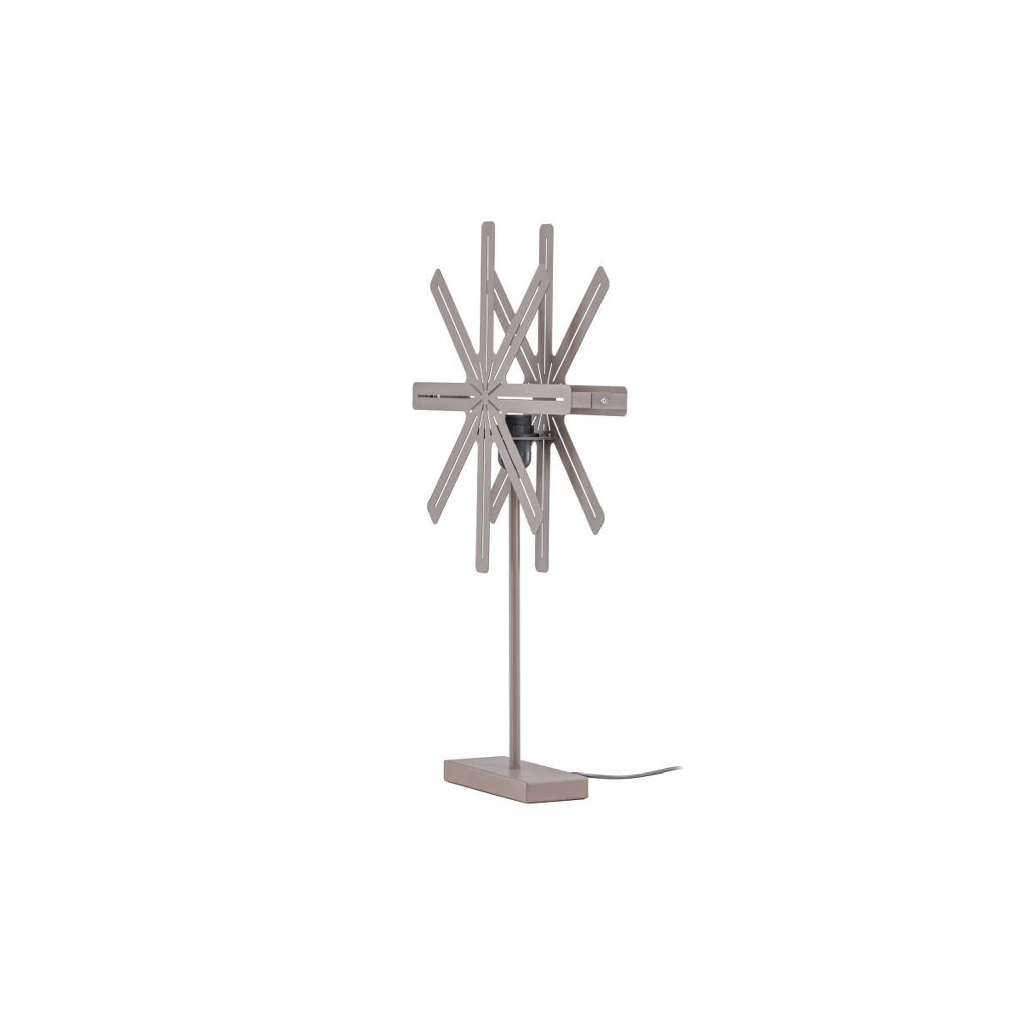 Voir la diapositive 5 : Paris Prix Lampe à poser déco  safsen  67cm marron