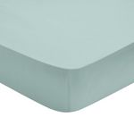 DODO Drap Housse Influence Percale Glacier. Coloris disponibles : Vert