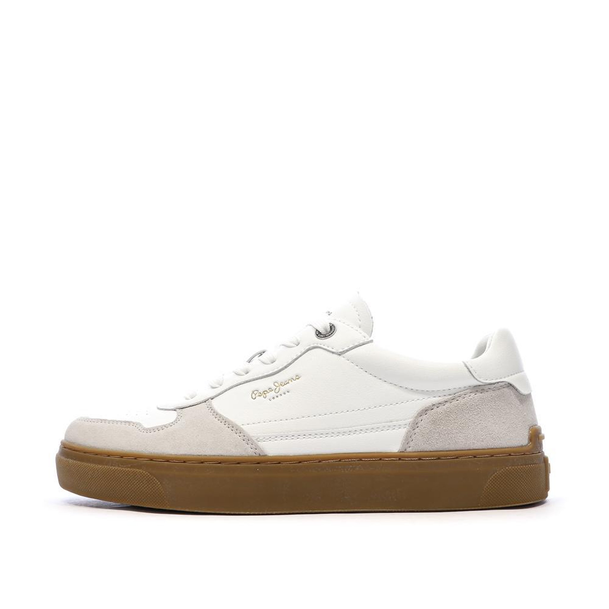 Voir la diapositive 1 : Pepe Jeans Baskets Blanches Homme Pepe jeans Camden One