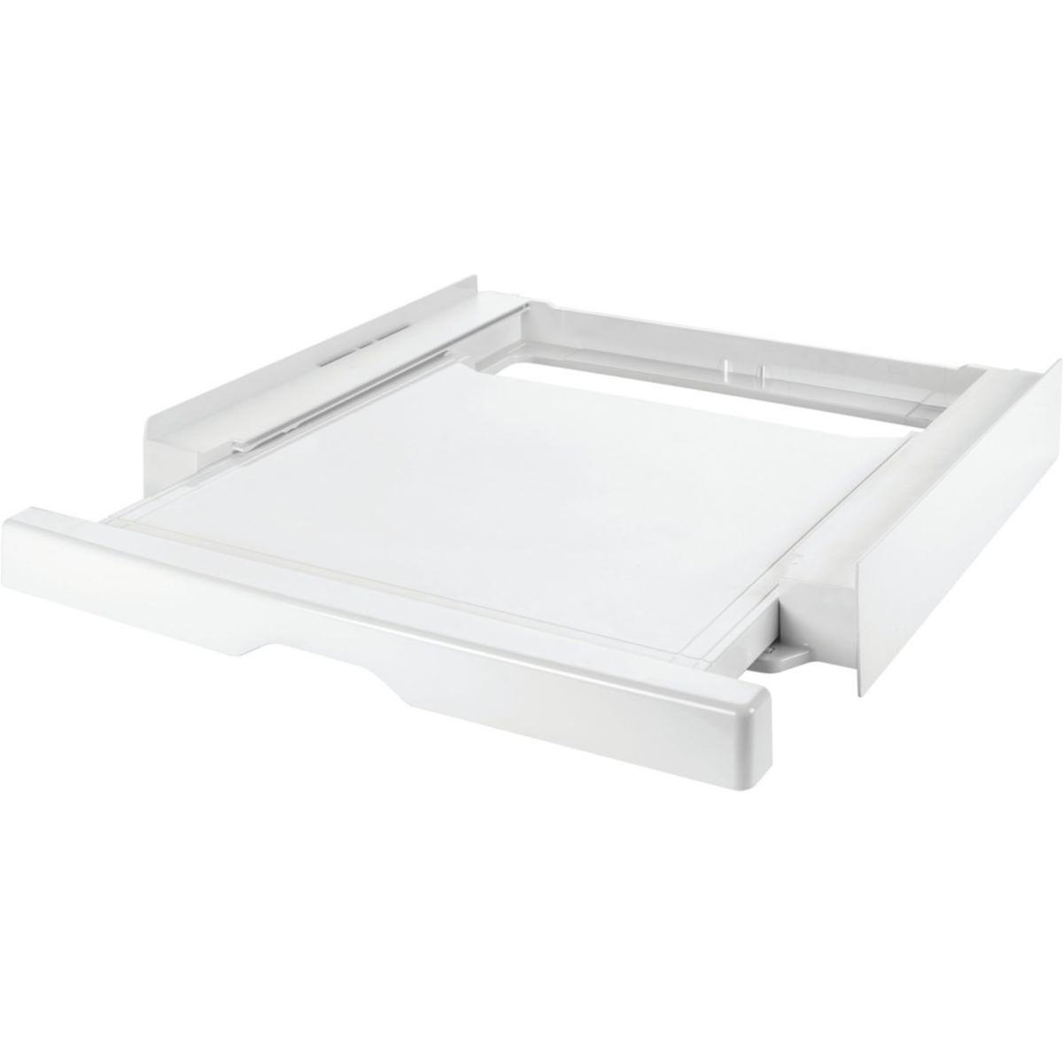 WPRO Kit de superposition colonne avec tablette coulissante