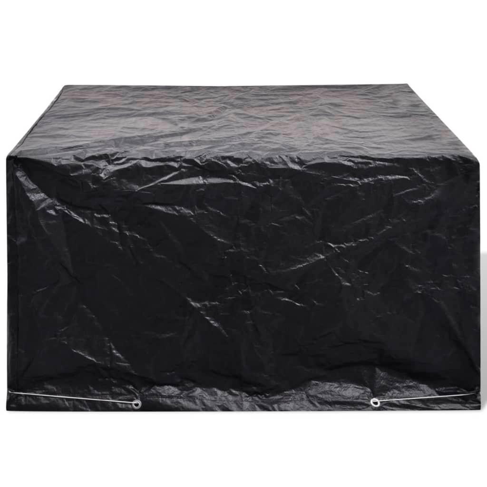 Voir la diapositive 2 : VIDAXL Housse de salon de jardin 8 œillets 172 x 113 x 73 cm