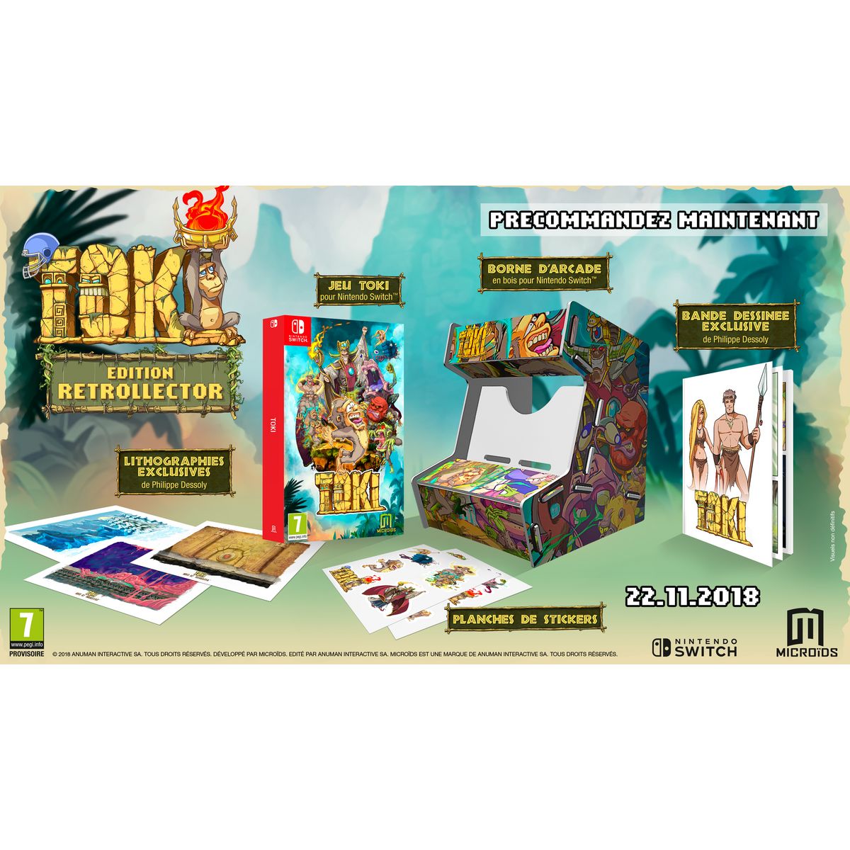 Toki - Edition Rétrollector SWITCH