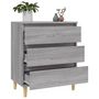 Voir la diapositive 5 : VIDAXL Buffet Sonoma gris 60x35x70 cm Bois d'ingenierie