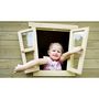 Voir la diapositive 3 : EXIT TOYS Maisonnette en bois pour enfants Crooky 100 - Exit Toys