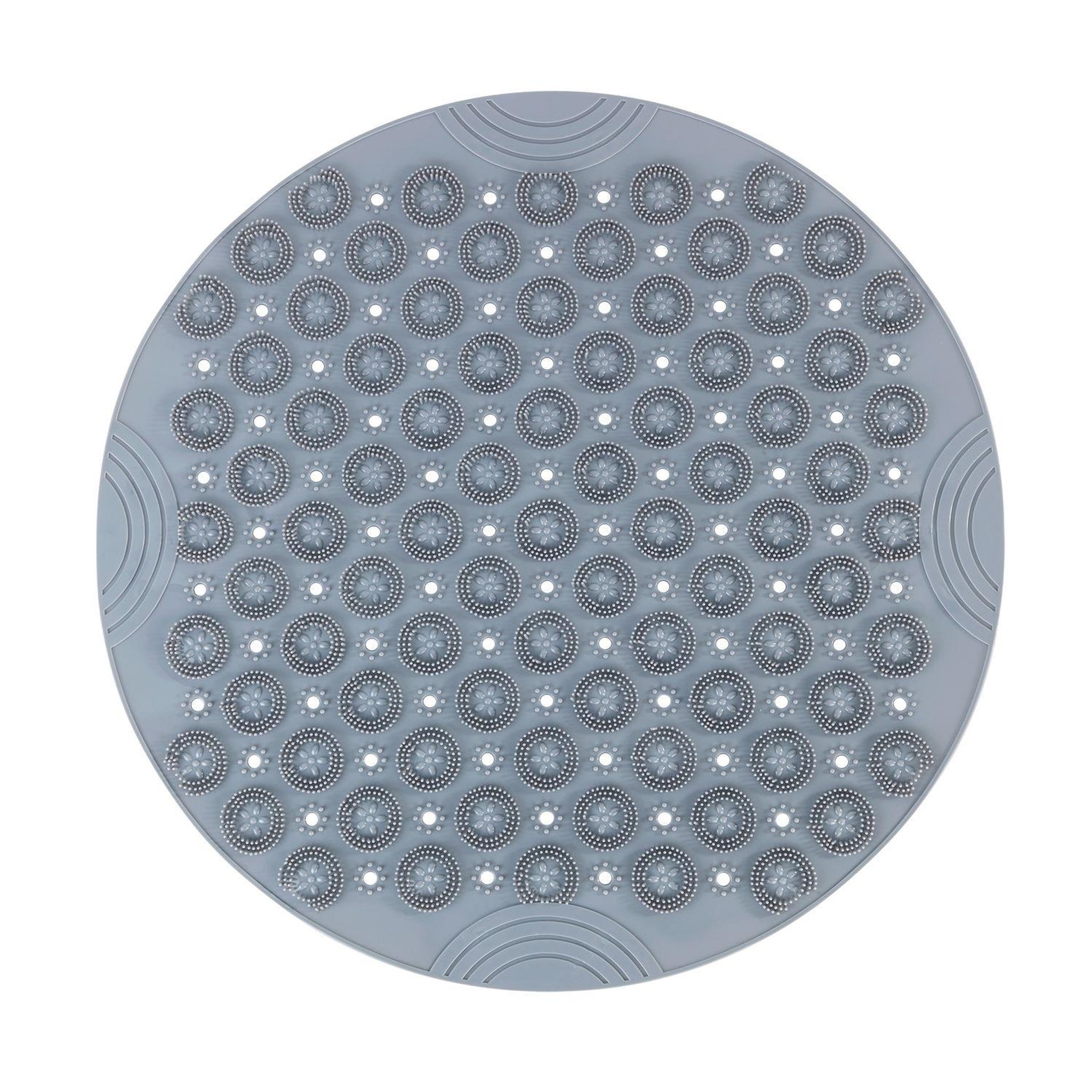 Wenko Tapis de massage pour la douche - gris