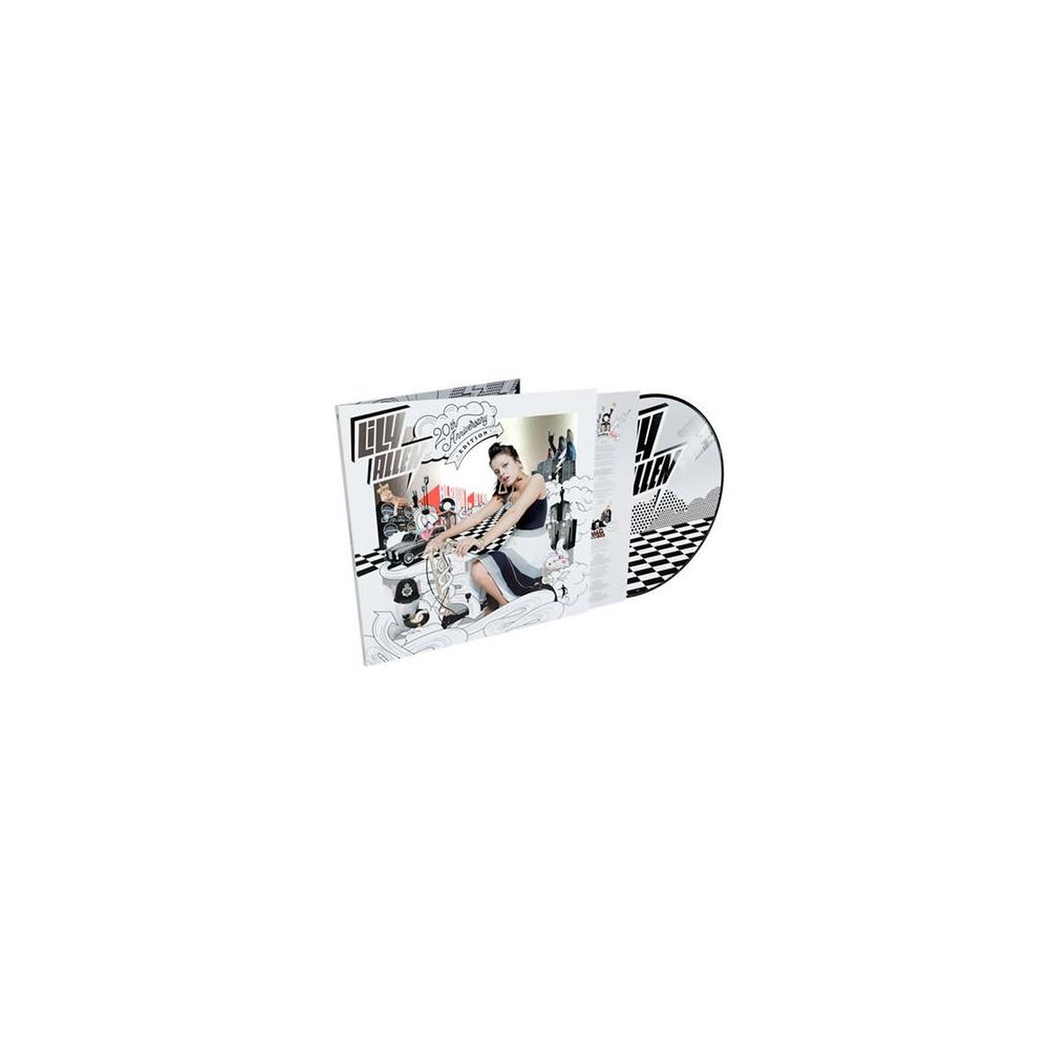 Vinyle picture disc 12  33 tours lily allen – alright, still (20e anniversaire)