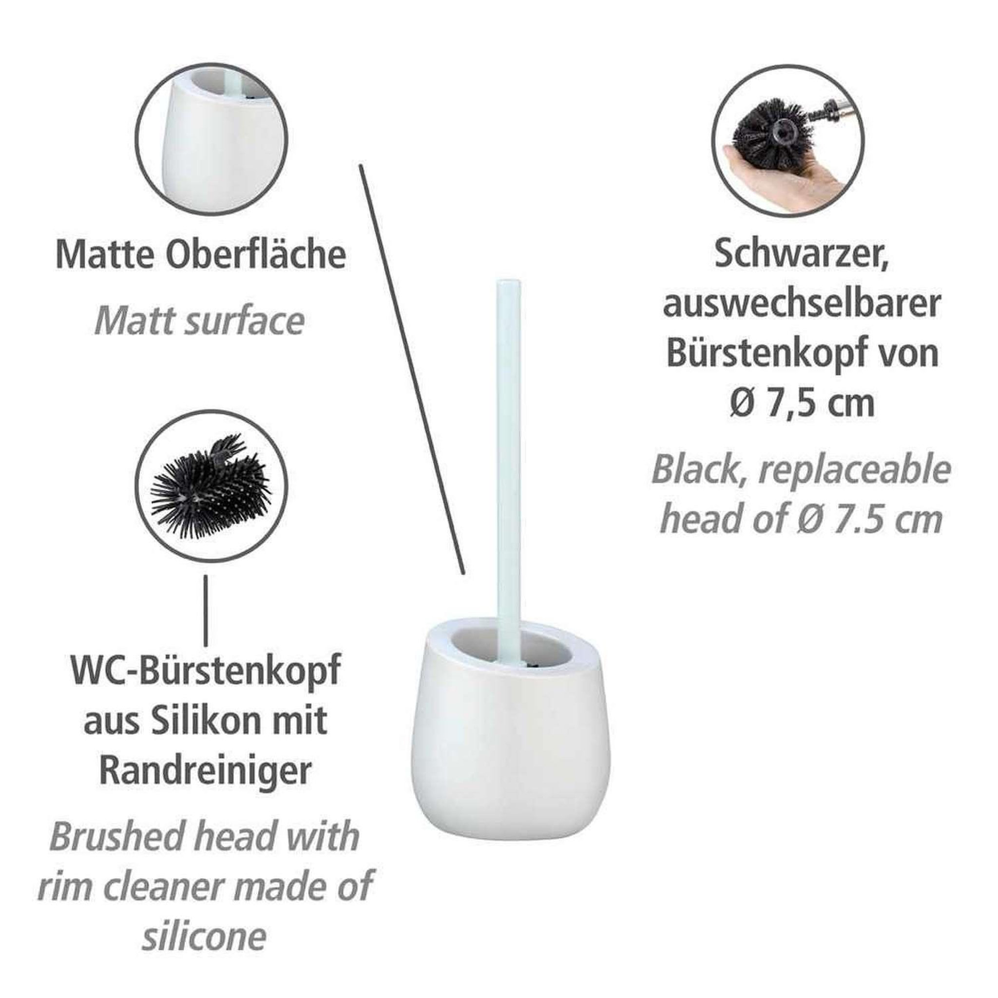 Voir la diapositive 2 : Wenko Brosse wc en céramique