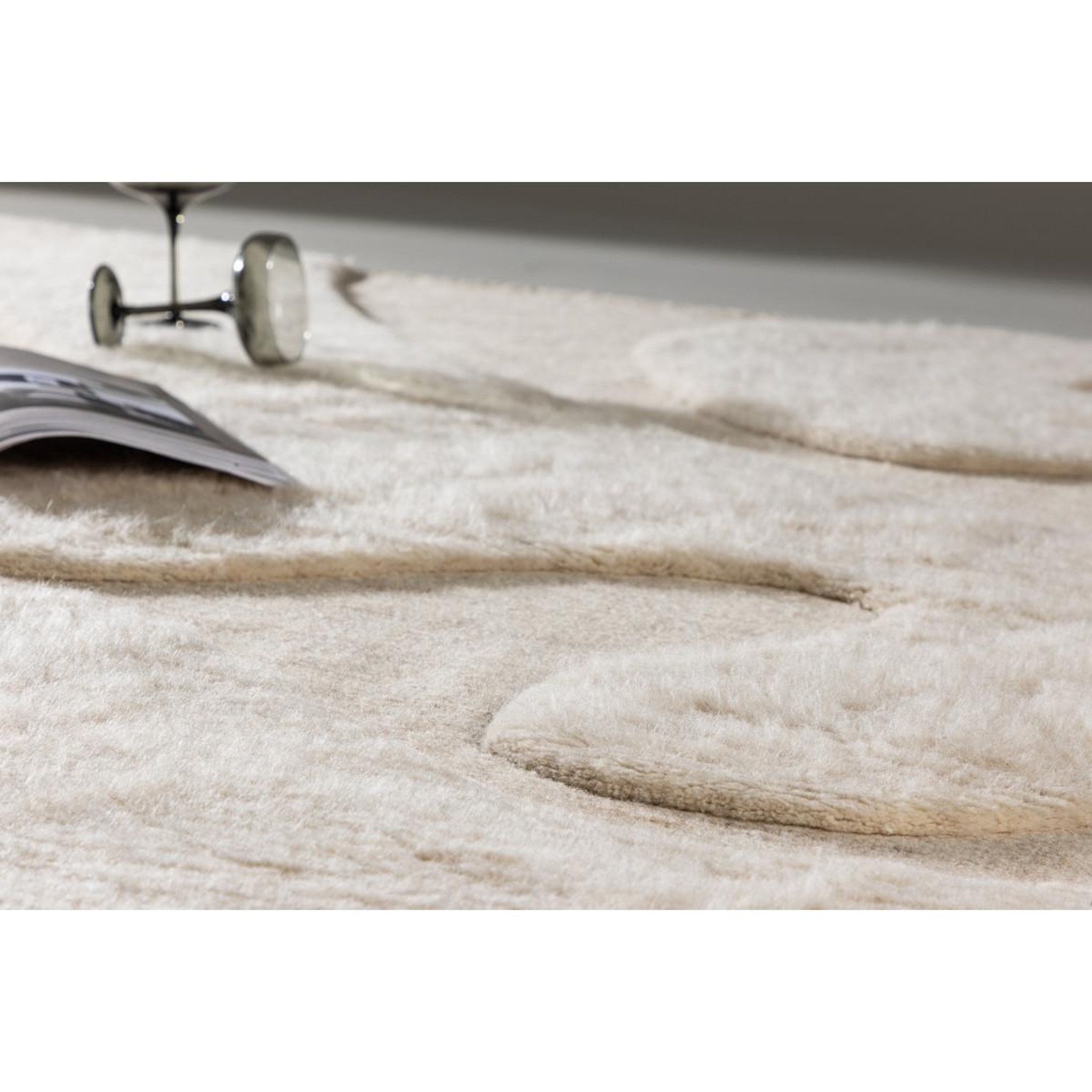 Voir la diapositive 6 : Paris Prix Tapis déco en laine  boone  160x230cm beige