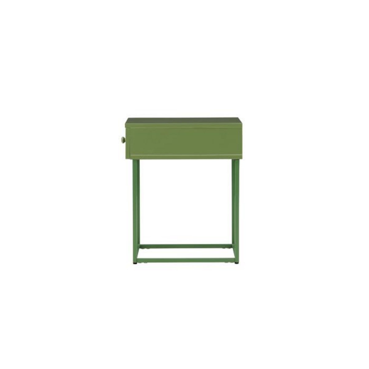 Paris Prix Table de Chevet 1 Tiroir  Bakal  50cm Vert
