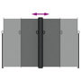 Voir la diapositive 5 : VIDAXL Auvent lateral retractable Anthracite 220x1200 cm