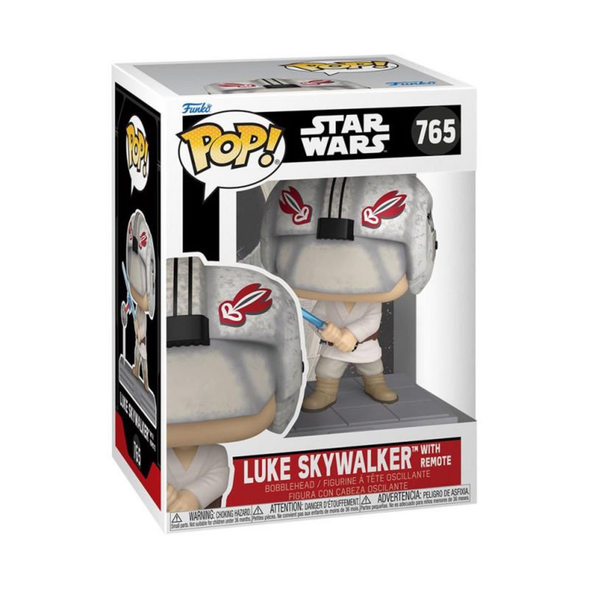 Funko Figurine Funko Pop Star Wars S9 Luke Skywalker avec télécommande