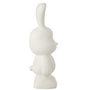 Voir la diapositive 2 : Paris Prix Statue Lapin en Résine  Eddy  59cm Blanc