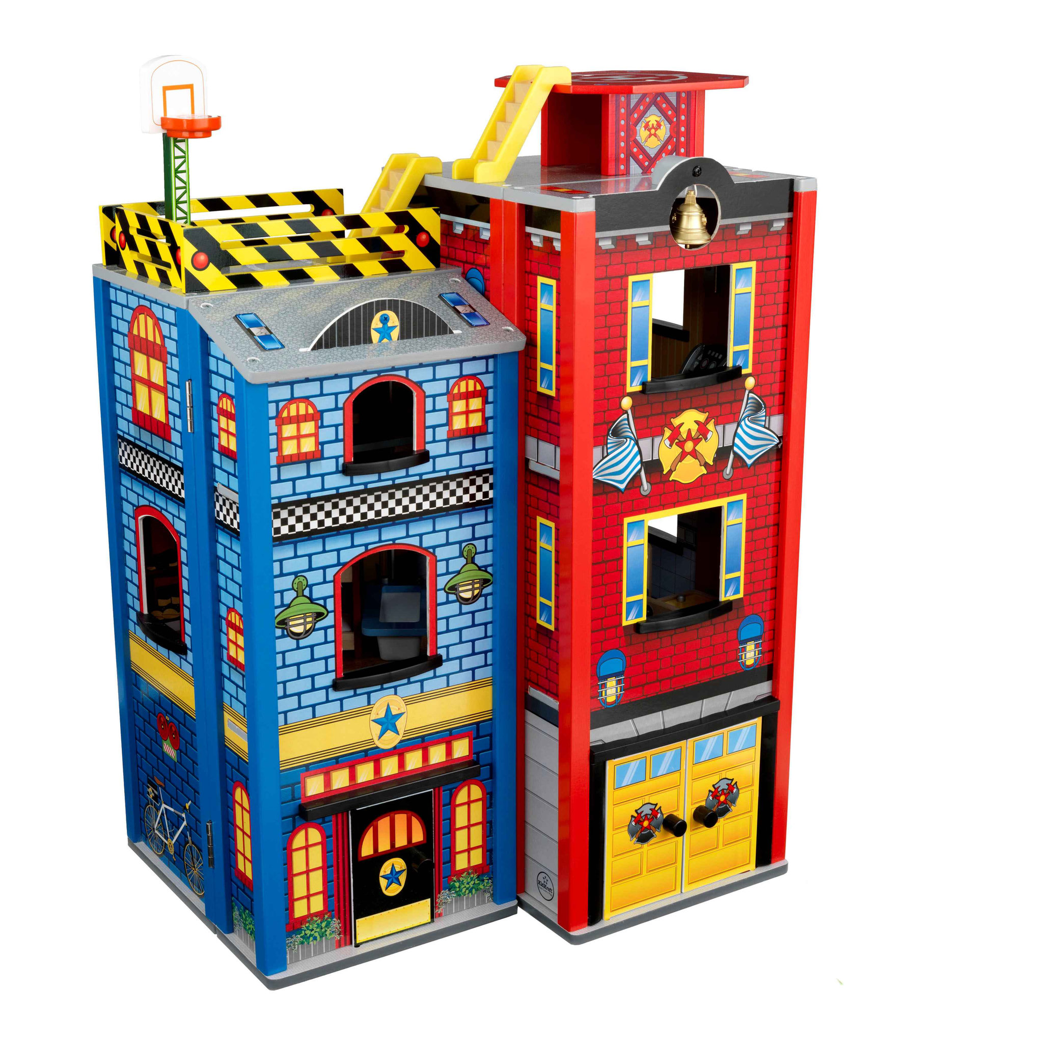 Voir la diapositive 4 : Kidkraft Ensemble de Jeu en Bois caserne