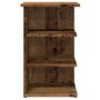 Voir la diapositive 4 : VIDAXL Buffet vieux bois 35x35x55 cm bois d'ingenierie