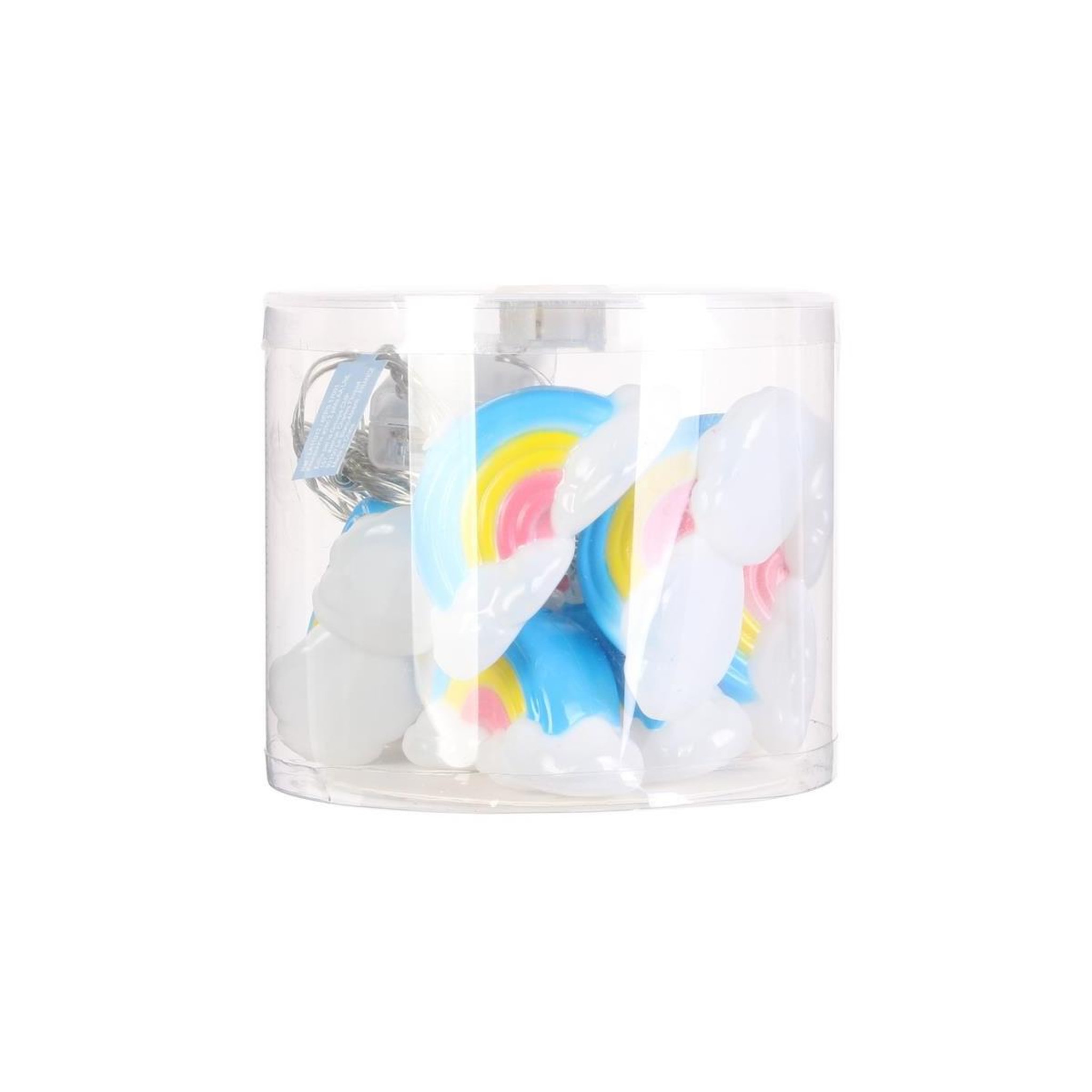 Voir la diapositive 2 : HOME DECO KIDS Guirlande lumineuse  arc en ciel  165cm multicolore