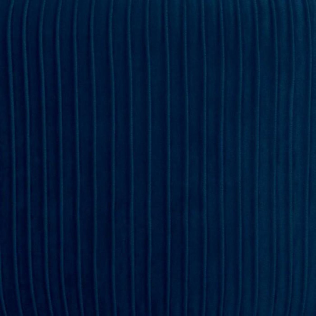 ATMOSPHERA Fauteuil Design en Velours  Solaro  78cm Bleu