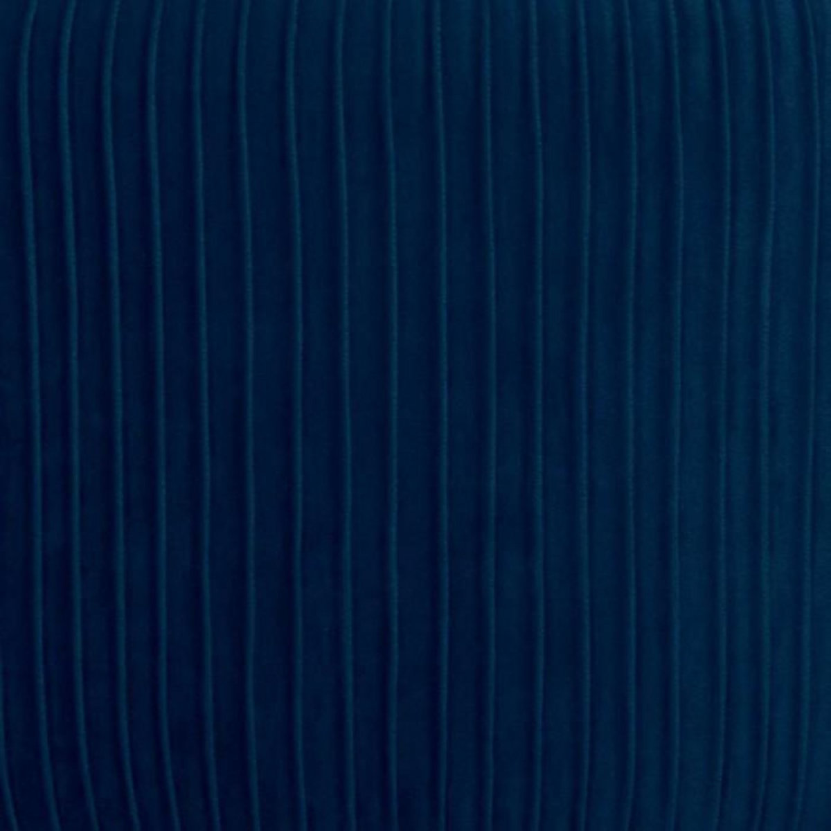 ATMOSPHERA Fauteuil Design en Velours  Solaro  78cm Bleu