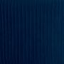 Voir la diapositive 6 : ATMOSPHERA Fauteuil Design en Velours  Solaro  78cm Bleu