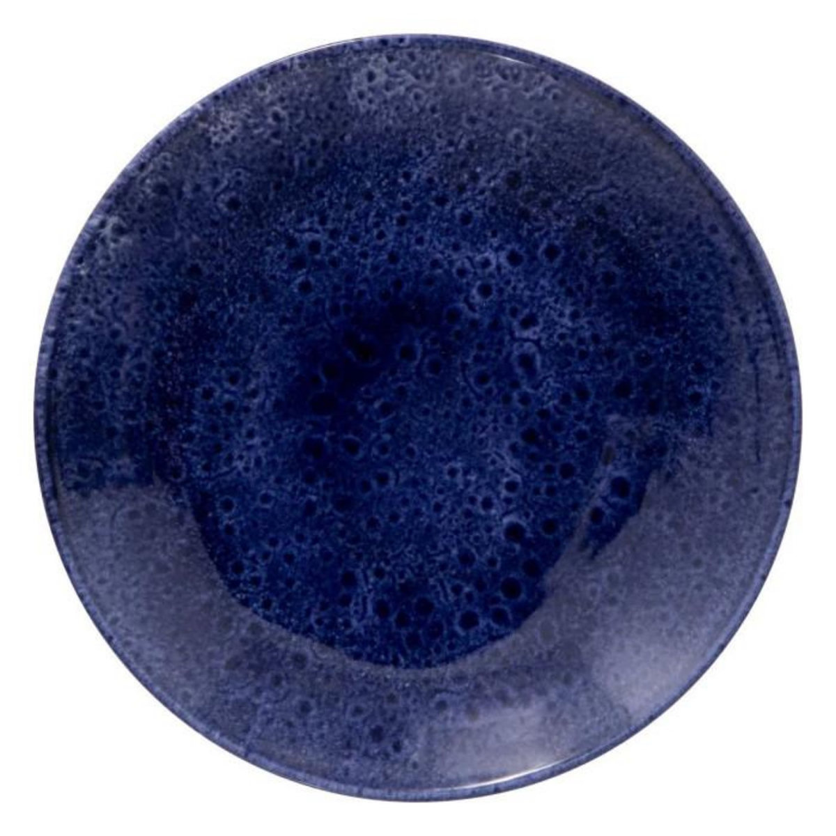 SECRET DE GOURMET Lot de 6 Assiettes Plates  Casa Azul  27cm Bleu