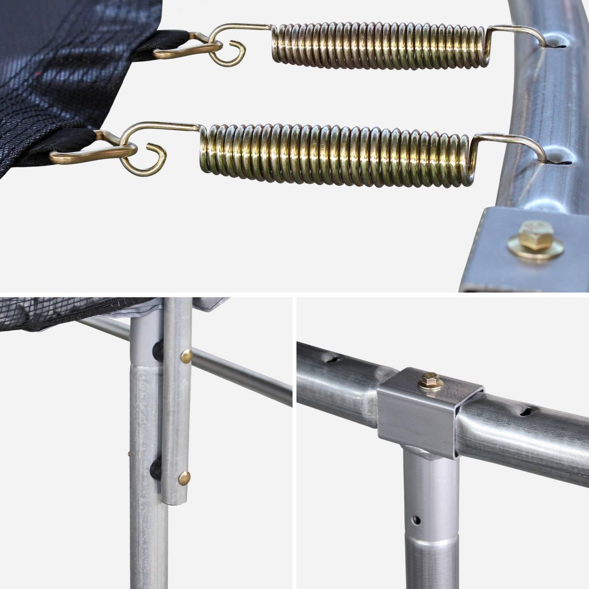 SWEEEK Trampoline Ø430cm - Vénus avec son filet de protection