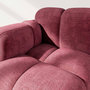 Voir la diapositive 4 : LISA DESIGN Grace - module d'assise gauche en velours texturé