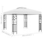 Voir la diapositive 6 : VIDAXL Tonnelle 3x3 m Blanc 180 g/m^2