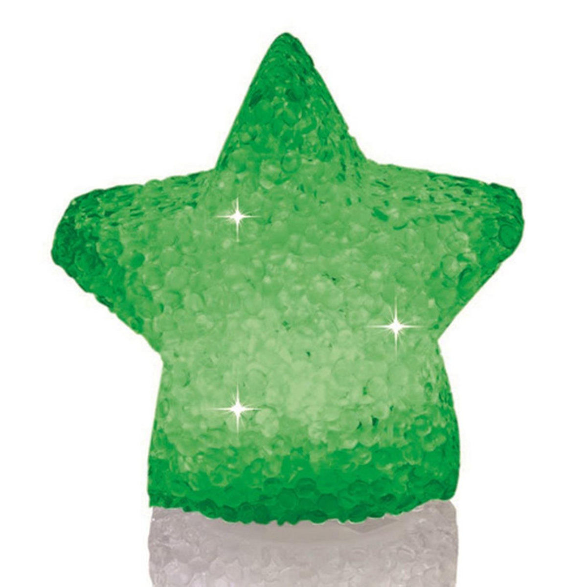 Home sweet lights Etoile LED effet cristal - 8,5 x 8,5 cm