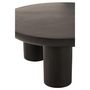 Voir la diapositive 3 : Paris Prix Table Basse Trio en Bois  Cave  90cm Noir
