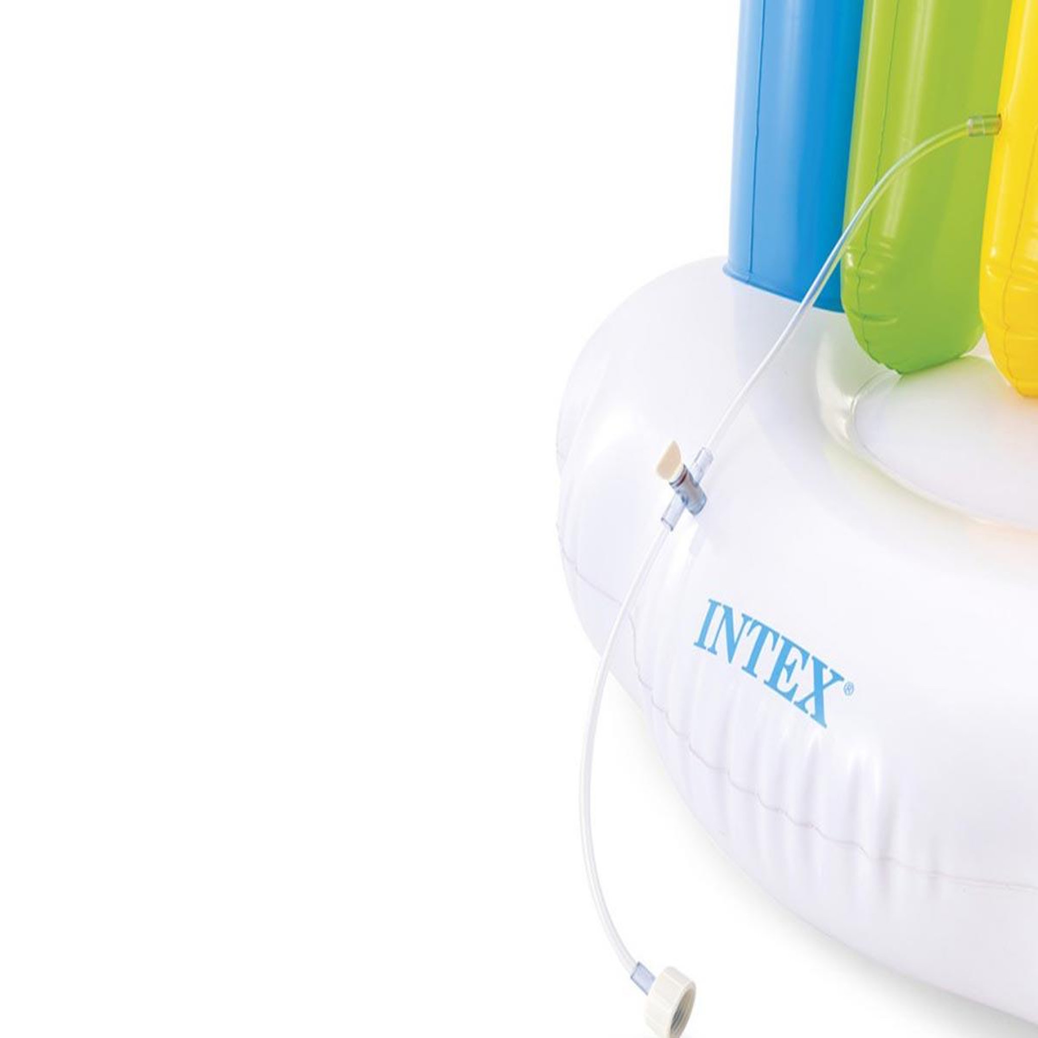 Voir la diapositive 3 : INTEX Arc-en-ciel gonflable avec jets - Intex