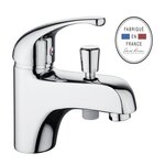 CENTRALE BRICO Mitigeur monotrou de baignoire chrome, EDOUARD ROUSSEAU Fira