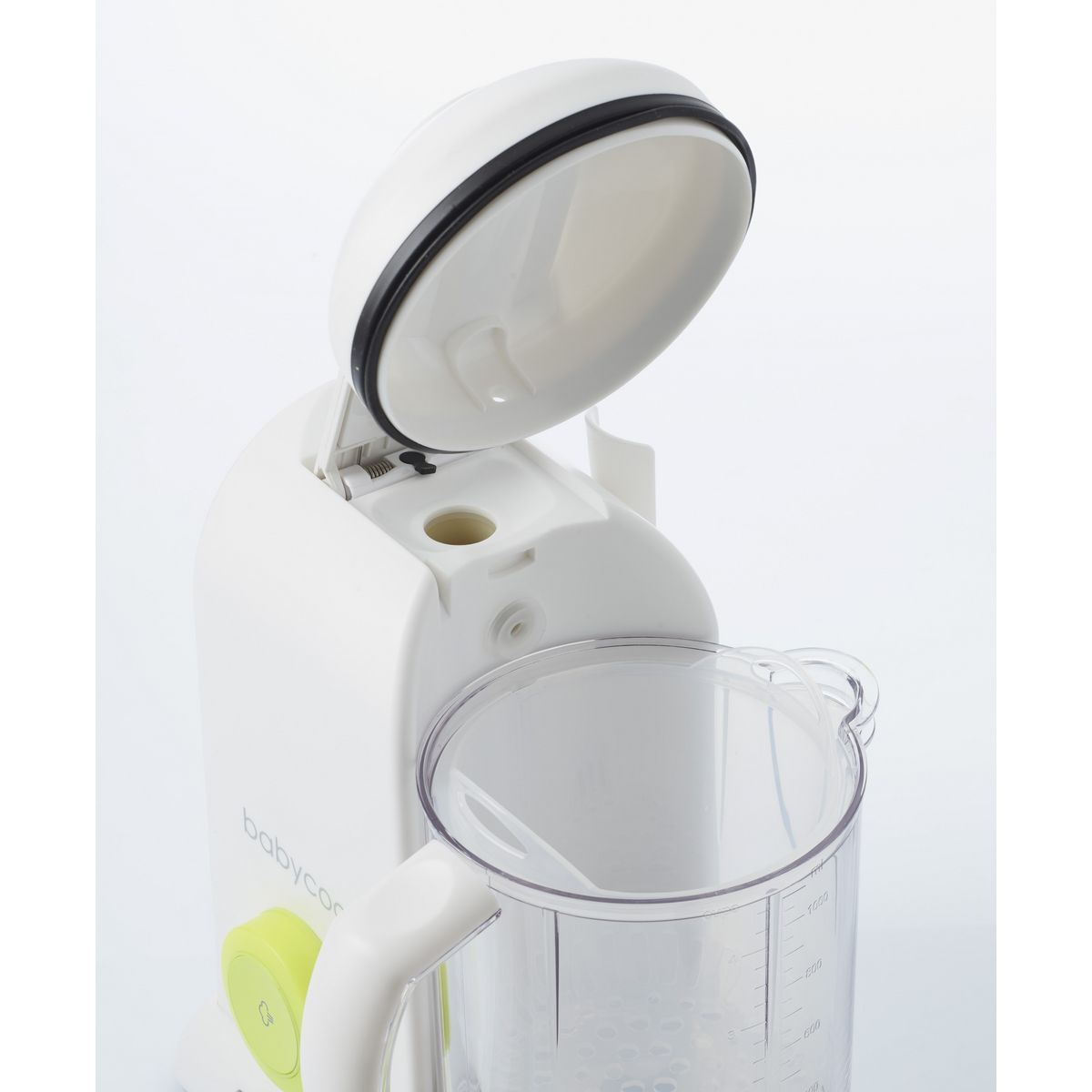 BEABA Cuiseur vapeur - mixeur pour bébé BabyCook® néon