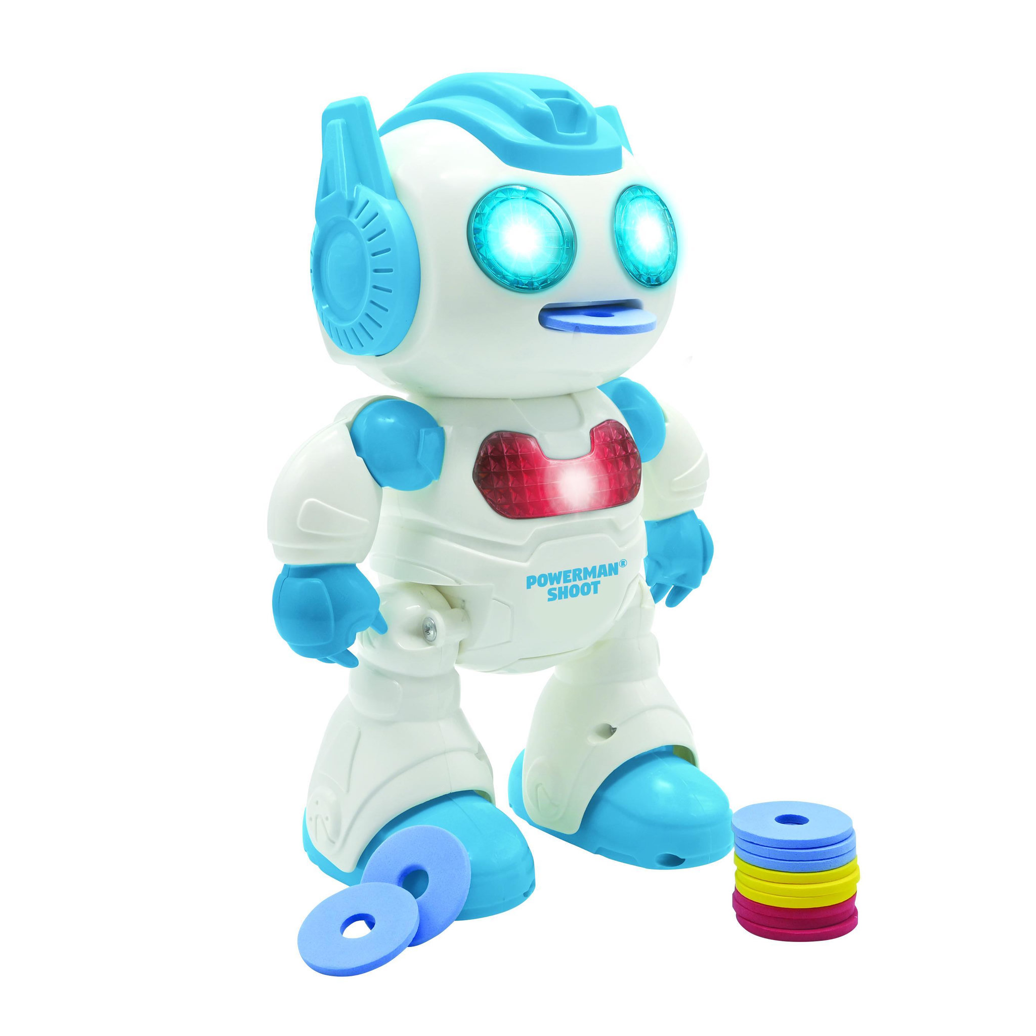 Voir la diapositive 3 : Lexibook Powerman Shoot Robot Programmable