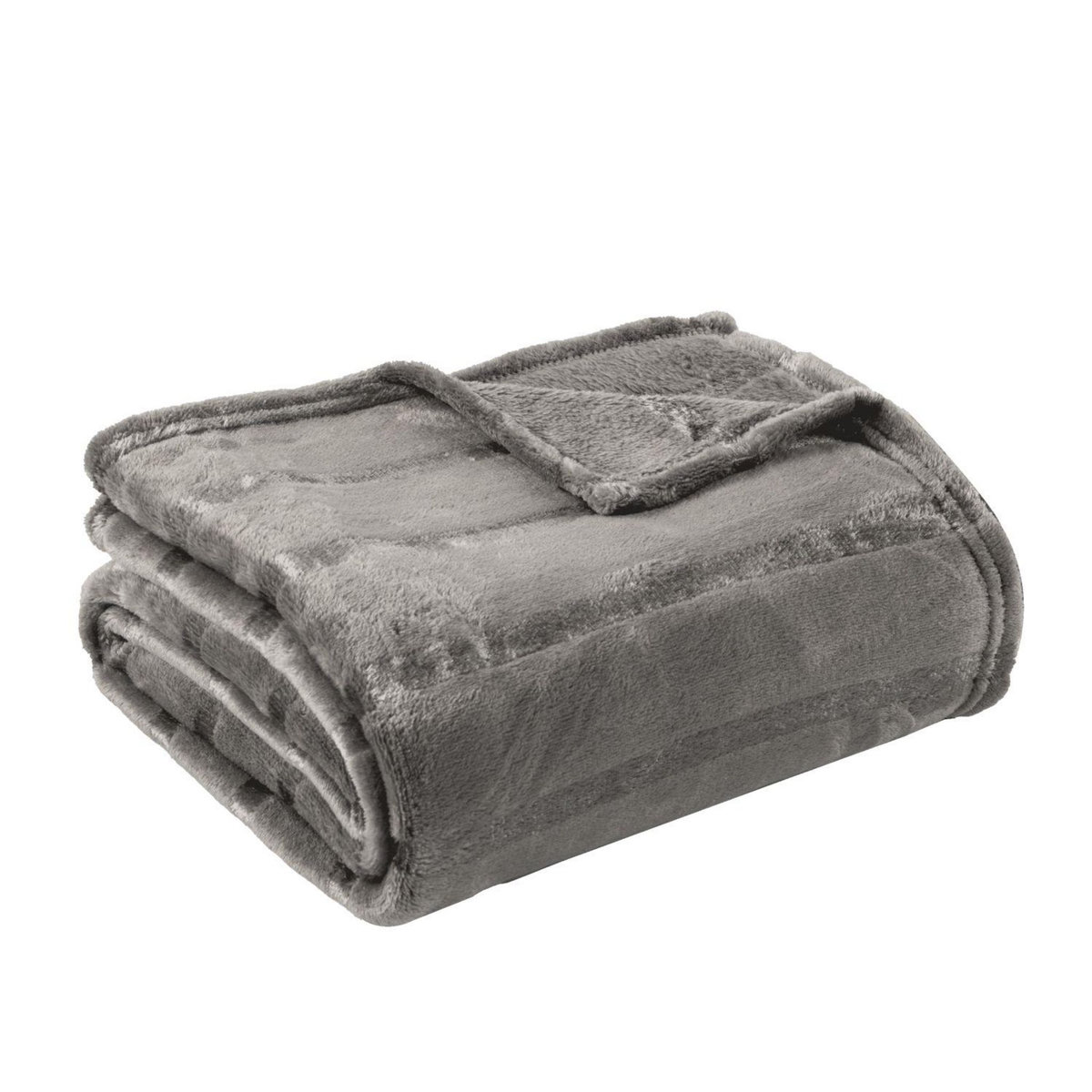 ACTUEL Plaid en flanelle à rayures