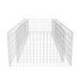 Voir la diapositive 5 : VIDAXL Jardiniere a gabion Acier galvanise 180 x 90 x 50 cm