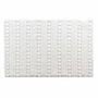 Voir la diapositive 1 : Paris Prix Tapis de Bain Jacquard  Cleonis  50x80cm Blanc